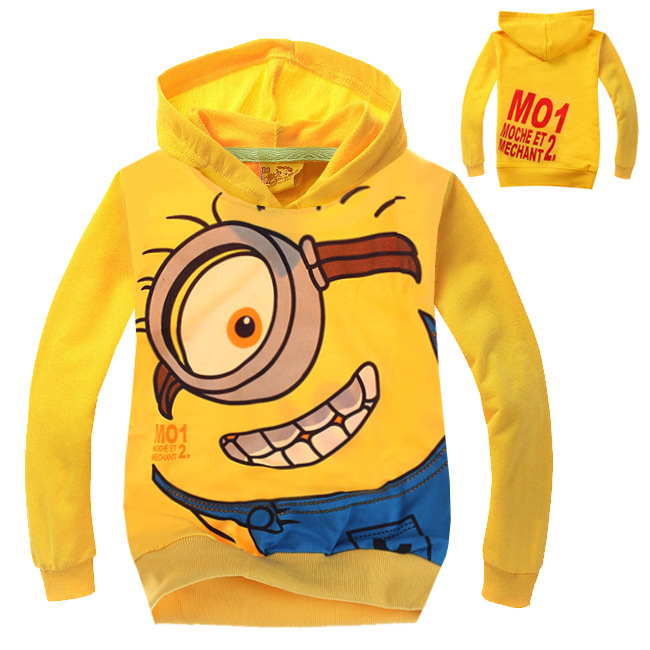 2015 hot t shirt kids minions clothes children High quality despicable ...