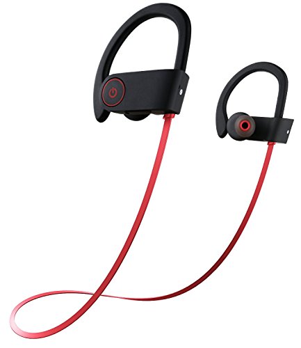 Bluetooth Headphones,Best Wireless Sports Earphones with Mic IPX7