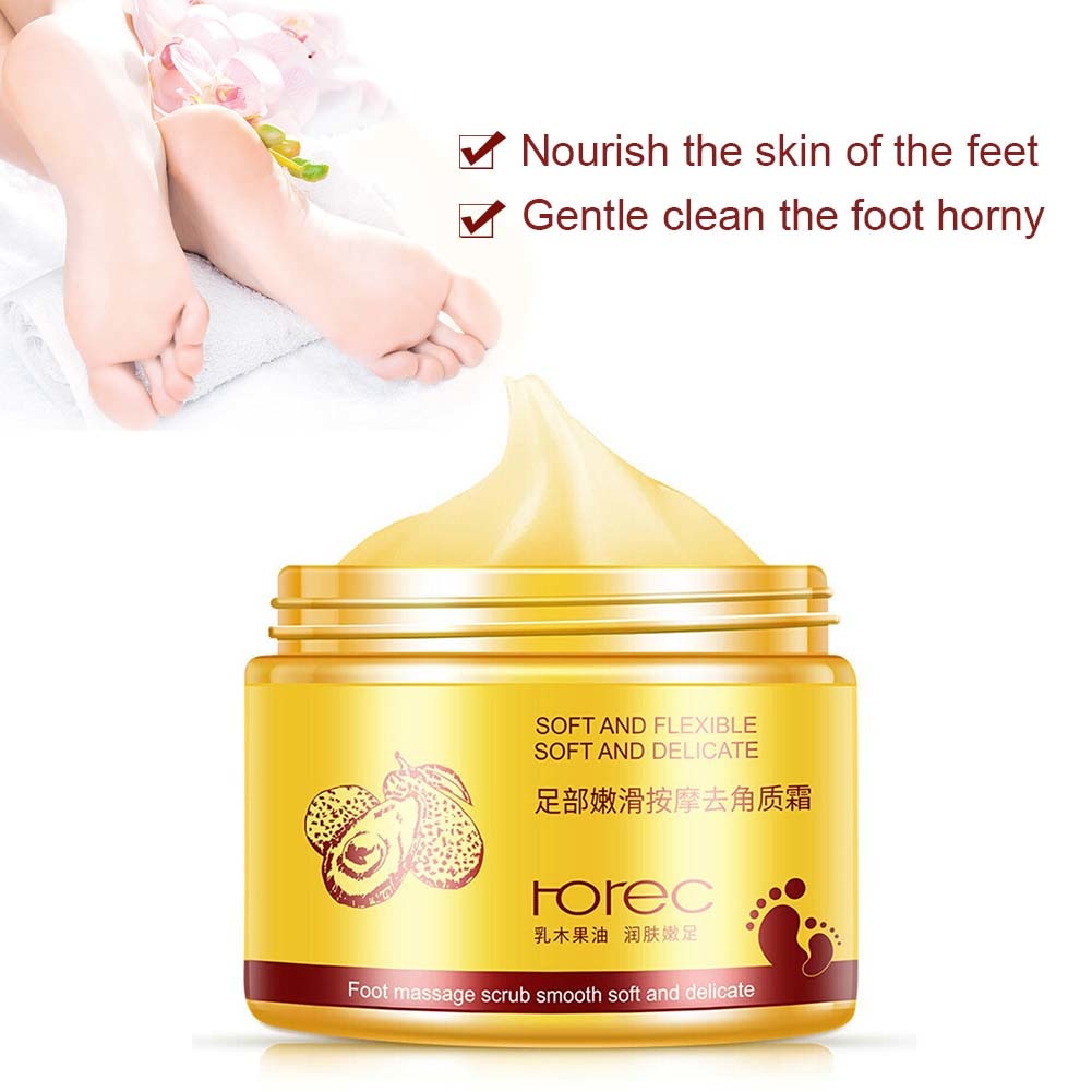 Hot Sale 180g spa massage scrub Feet Care Massage Cream moisturizing ...